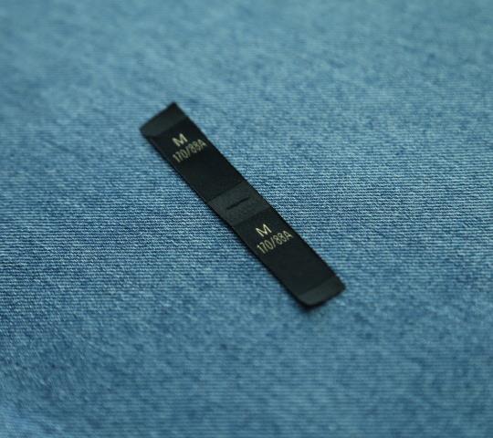 Custom Clothing Size Woven Label