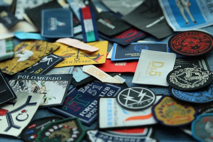 Kleding Geweven Label Kleding Geweven Textiellabels Halslabel