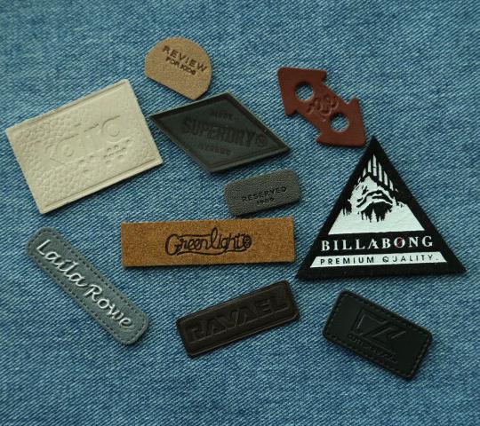 Custom Style Leather Label Apparel Tag