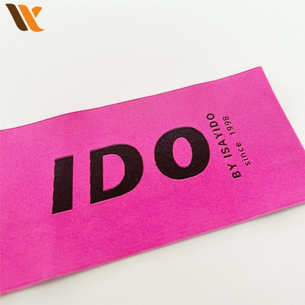 Custom High Density Big Woven Label 3