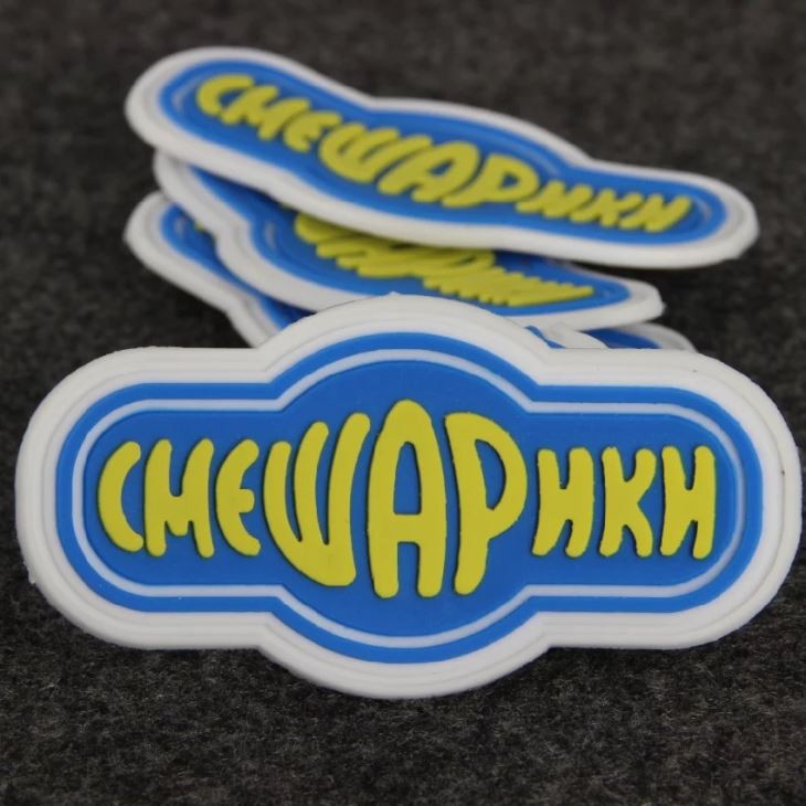 Kledingmerk Logo Label PVC Rubber Patch