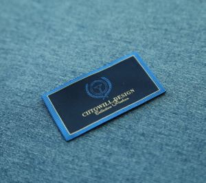 Textielkleding Label Merkkraag Mark