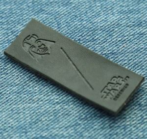 Fake Leather Patch Private PU-label
