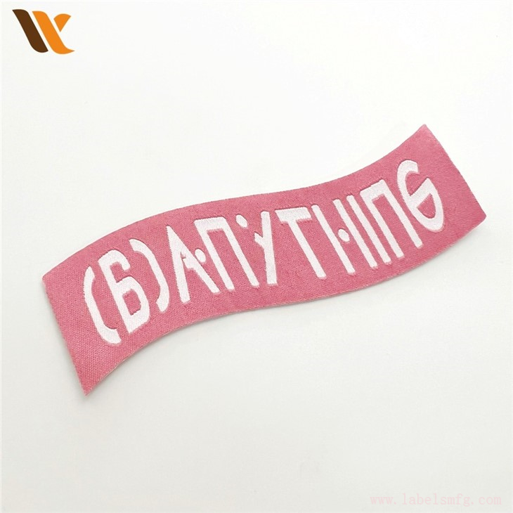 Designer Custom Logo Letter Woven Patch