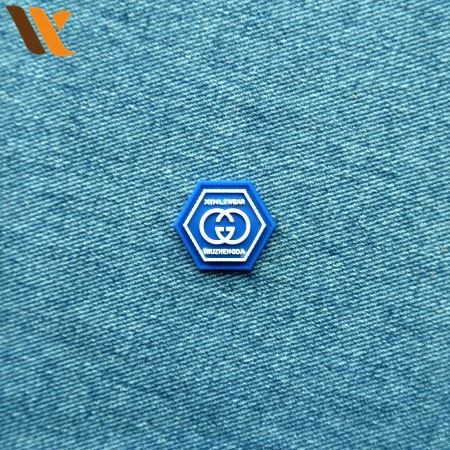 Rubber Badge 3D merk Logo PVC Patch