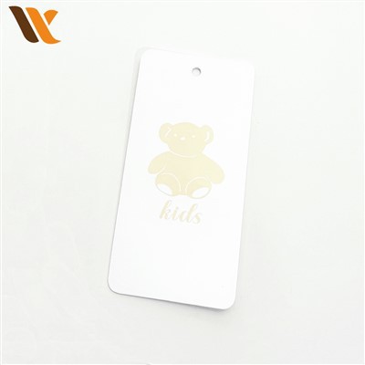 Aangepaste cartoon kinderkleding hangtag